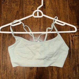 Aerie offline mint coloured sports bra medium